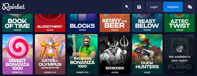 Gambling review site - Rainbet Canada